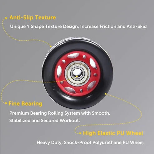 LORDEX - FITNESS Two-Wheel Hand Pusher
